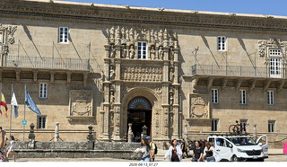 89 a2y. Spain - Santiago de Compostela - walking tour