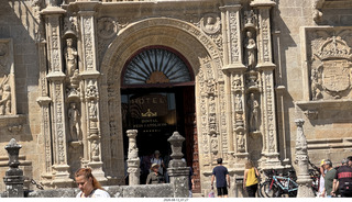 90 a2y. Spain - Santiago de Compostela - walking tour