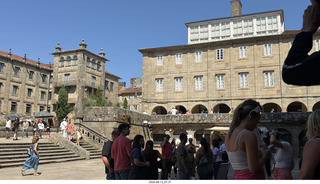 93 a2y. Spain - Santiago de Compostela - walking tour