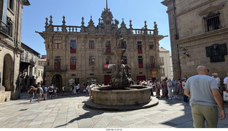110 a2y. Spain - Santiago de Compostela - walking tour