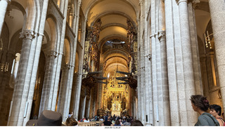 153 a2y. Spain - Santiago de Compostela - walking tour - catherdral