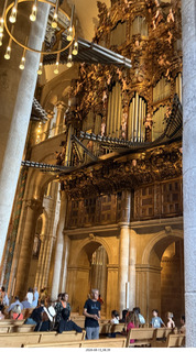 160 a2y. Spain - Santiago de Compostela - walking tour - catherdral