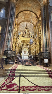 165 a2y. Spain - Santiago de Compostela - walking tour - catherdral