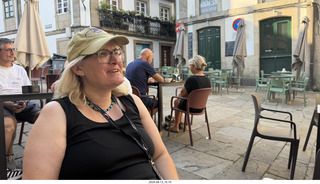 175 a2y. Spain - Santiago de Compostela - walking tour - Rachel