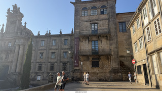189 a2y. Spain - Santiago de Compostela - walking tour