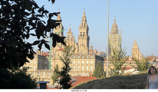 199 a2y. Spain - Santiago de Compostela - walking tour
