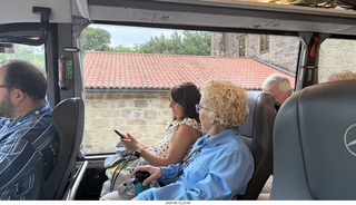 241 a2y. Spain - Santiago de Compostela - bus tour of north shore