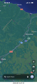 244 a2y. Spain - map
