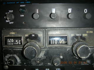 new transponder face-plate, old King KX-170B radio