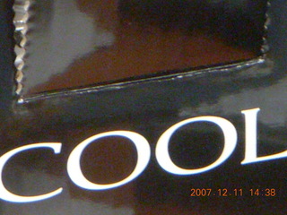 Pramod's new car verrrry close to another
