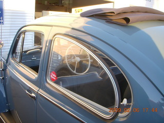 yellow VW superbeetle flowerpot