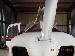 n4372j in shop with new engine