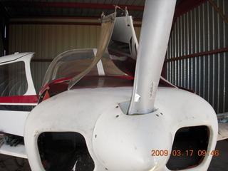 n4372j in shop with new engine