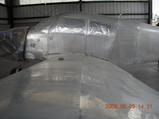 N8483R awaiting new paint at Falcon Field (FFZ)