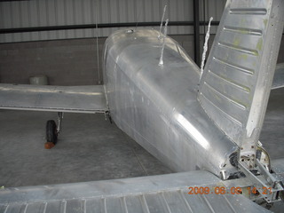 N8483R awaiting new paint at Falcon Field (FFZ)