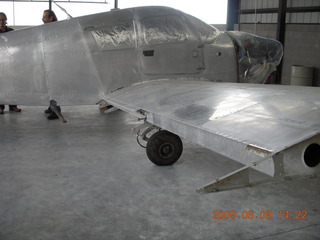 N8483R awaiting new paint at Falcon Field (FFZ)