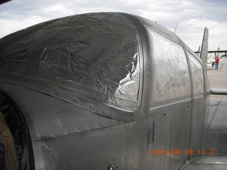 N8483R awaiting new paint at Falcon Field (FFZ)
