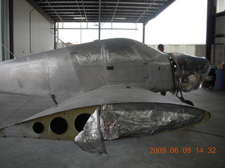 N8483R awaiting new paint at Falcon Field (FFZ)