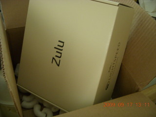 new Lightspeed Zulu headset box