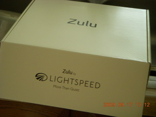 new Lightspeed Zulu headset box