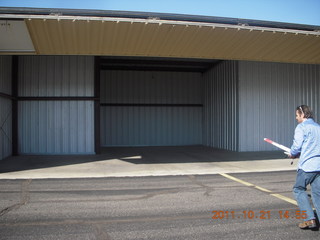 Sean's new, empty hangar