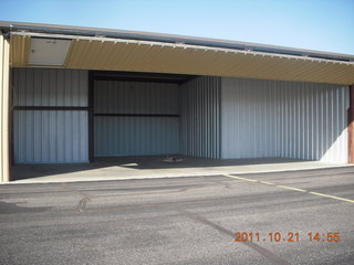 Sean's new, empty hangar