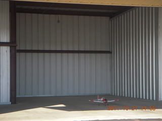 Sean's new, empty hangar