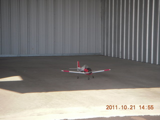 Sean's new, empty hangar