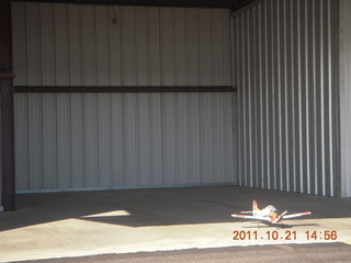 Sean's new, empty hangar