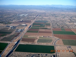 aerial - new road (303?) being built