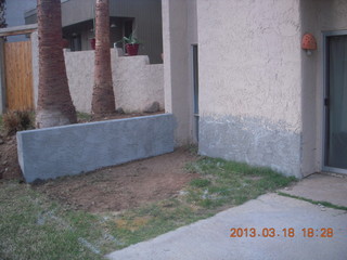 my new retaining wall