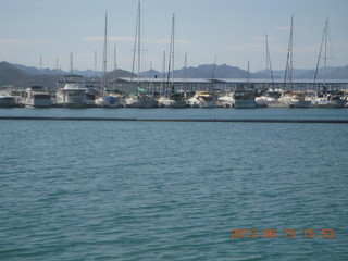 Sean's new boat - Kristina II - marina