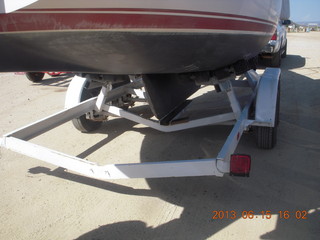 Sean's new boat - Kristina II - bubbling exhaust