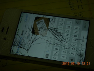 my cell phone pictures of damage
