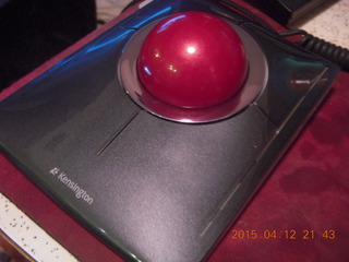 new Kensington trackball (courtesy of Mike R)