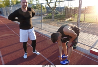 new camera - NH2T sprint workout