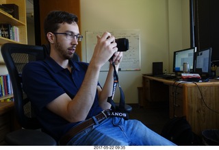 Brian and his new camera