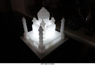 my new Taj Mahal model in the box