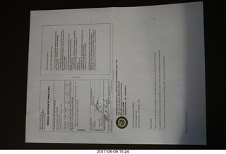 my new one-year aviation medical