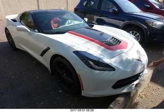 my vet Dr. Krista Gibson's new Corvette