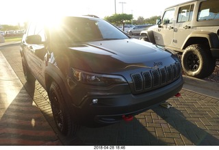 Jerome's new Jeep
