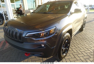 Jerome's new Jeep