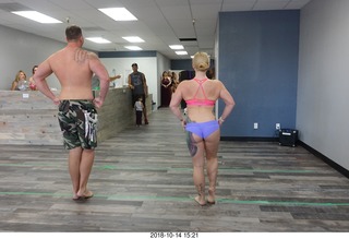 new NH2T store - International Physique League (IPL) show - rehearsal