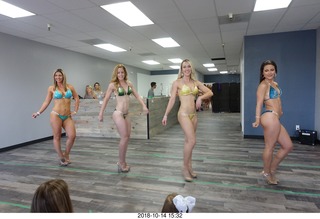 new NH2T store - International Physique League (IPL) show - rehearsal - bikini