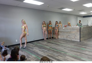 new NH2T store - International Physique League (IPL) show - rehearsal - bikini