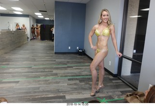new NH2T store - International Physique League (IPL) show - rehearsal - bikini