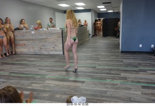 new NH2T store - International Physique League (IPL) show - rehearsal - bikini