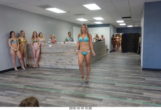 new NH2T store - International Physique League (IPL) show - rehearsal - bikini