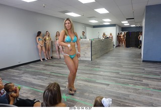 new NH2T store - International Physique League (IPL) show - rehearsal - bikini
