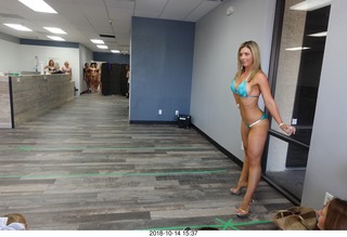 new NH2T store - International Physique League (IPL) show - rehearsal - bikini